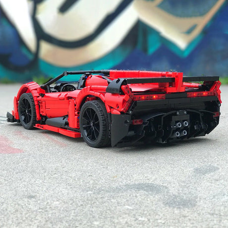 MOC - 10559 Lamborghini Veneno Roadster – 50. Jubiläum Klemmbausteine - LesDiy - Klemmbausteine