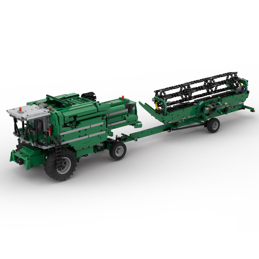 MOC - 105824 Sci - Tech - RC - Mähdrescher - LesDiy - Klemmbausteine