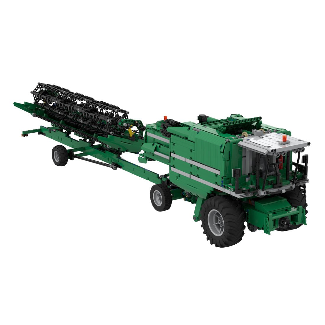 MOC - 105824 Sci - Tech - RC - Mähdrescher - LesDiy - Klemmbausteine