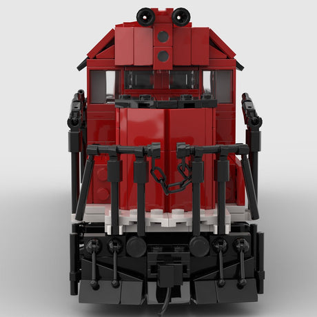 MOC - 105944 Canadian Pacific GP15 Retro - Zug - LesDiy - Klemmbausteine
