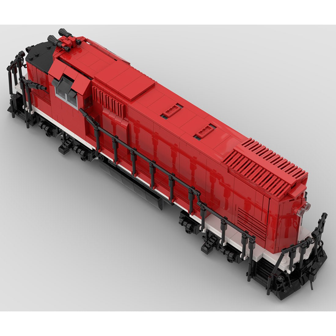 MOC - 105944 Canadian Pacific GP15 Retro - Zug - LesDiy - Klemmbausteine