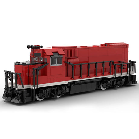 MOC - 105944 Canadian Pacific GP15 Retro - Zug - LesDiy - Klemmbausteine
