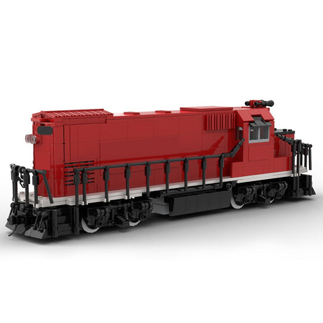 MOC - 105944 Canadian Pacific GP15 Retro - Zug - LesDiy - Klemmbausteine