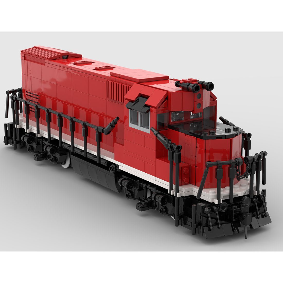 MOC - 105944 Canadian Pacific GP15 Retro - Zug - LesDiy - Klemmbausteine