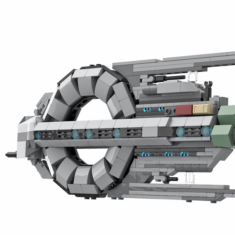 MOC - 106041 Quarian Kreuzer - LesDiy - Klemmbausteine
