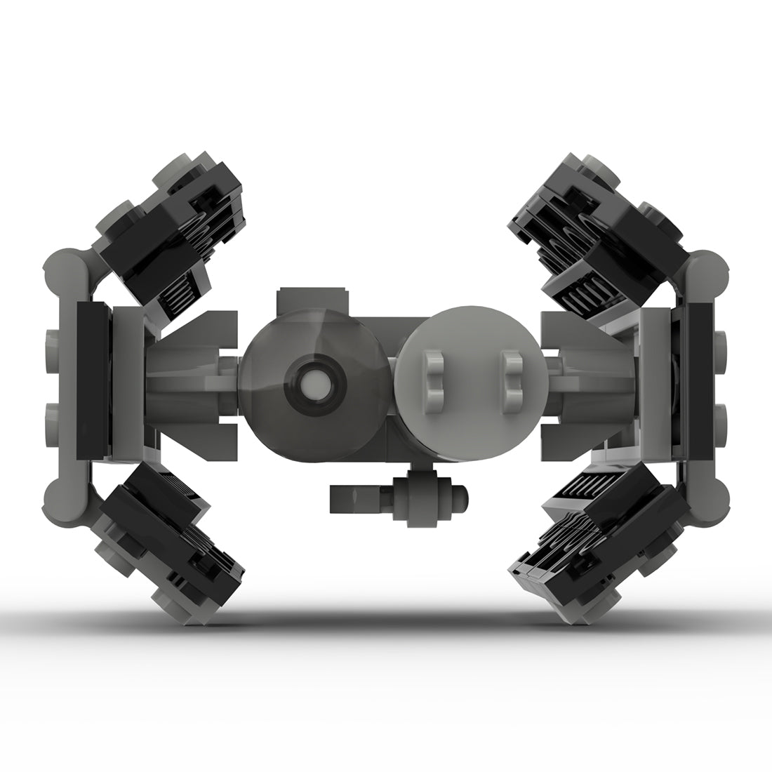 MOC - 106418 TIE Bomber Klemmbausteine - LesDiy - Klemmbausteine