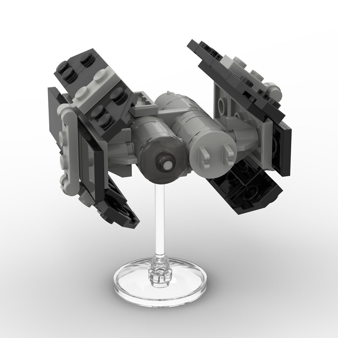 MOC - 106418 TIE Bomber Klemmbausteine - LesDiy - Klemmbausteine