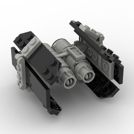 MOC - 106418 TIE Bomber Klemmbausteine - LesDiy - Klemmbausteine