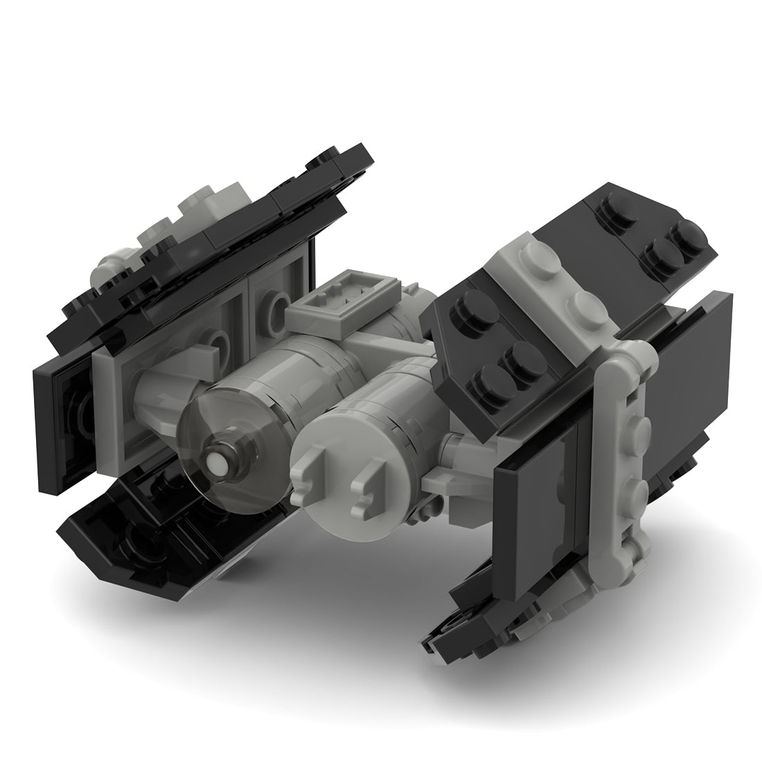 MOC - 106418 TIE Bomber Klemmbausteine - LesDiy - Klemmbausteine