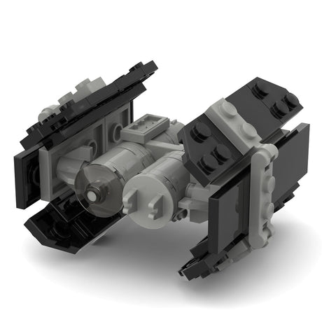 MOC - 106418 TIE Bomber Klemmbausteine - LesDiy - Klemmbausteine