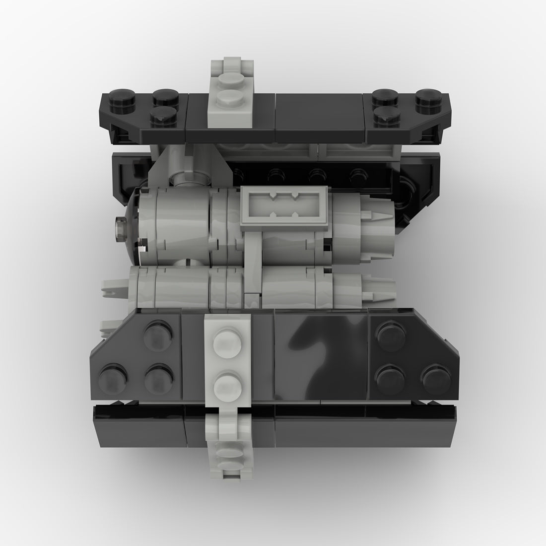 MOC - 106418 TIE Bomber Klemmbausteine - LesDiy - Klemmbausteine