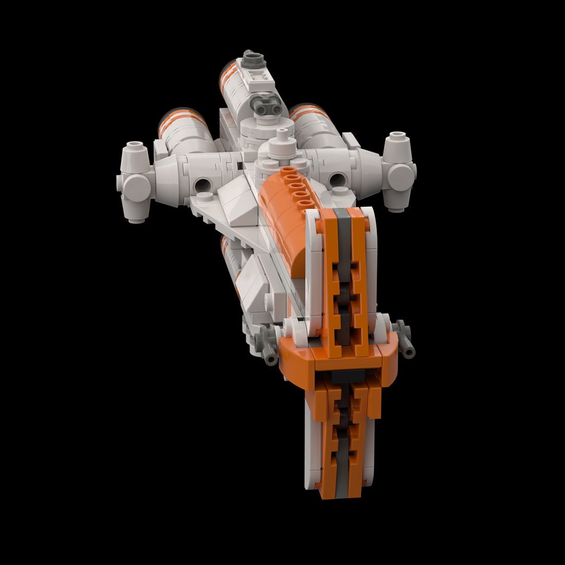 MOC - 106507 Hammerhead Corvette Klemmbausteine - LesDiy - Klemmbausteine