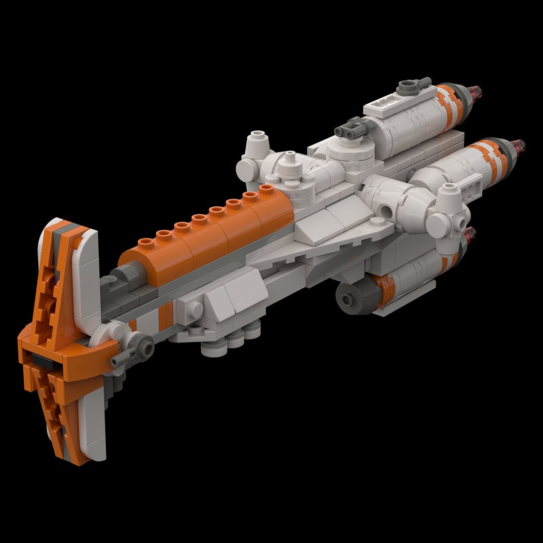 MOC - 106507 Hammerhead Corvette Klemmbausteine - LesDiy - Klemmbausteine