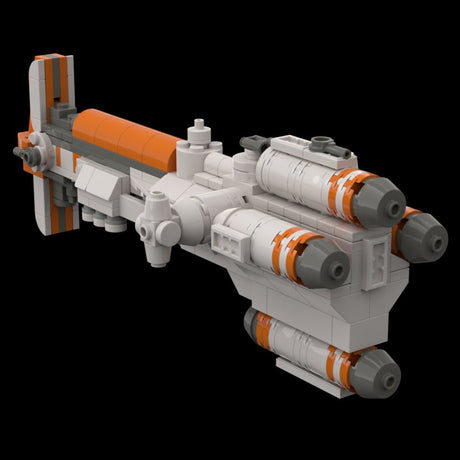 MOC - 106507 Hammerhead Corvette Klemmbausteine - LesDiy - Klemmbausteine