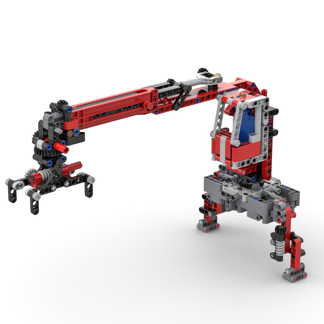 MOC - 107270 190 - 42 Forstanhänger - LesDiy - Klemmbausteine