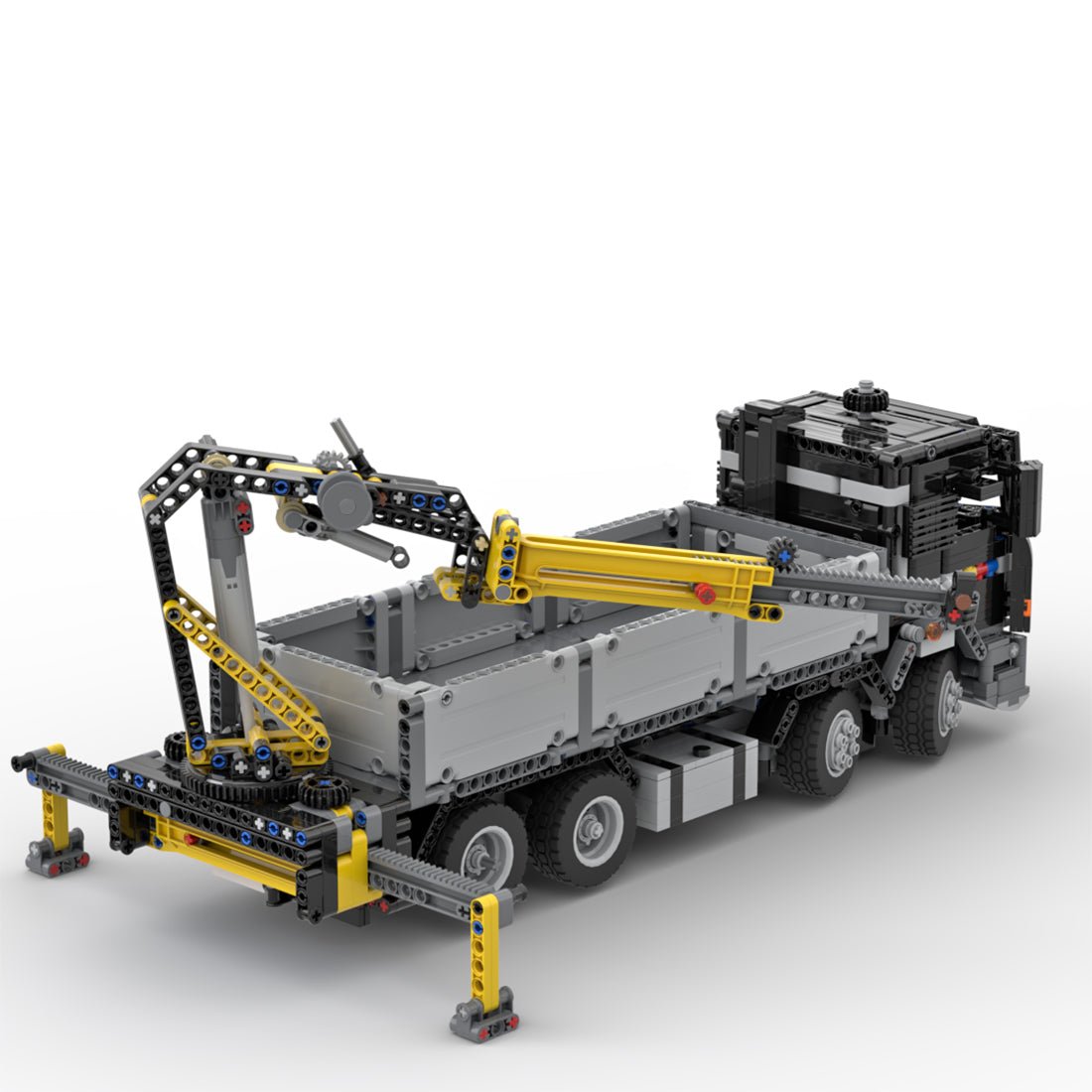 MOC - 107350 190 - 42 Muldenkipper - LesDiy - Klemmbausteine