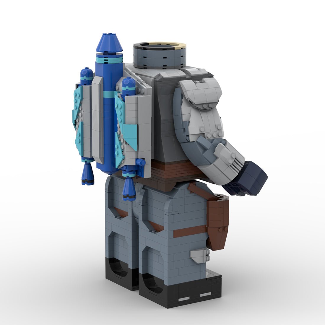 MOC - 107552 Jango Fett Megafigure Klemmbausteine - LesDiy - Klemmbausteine