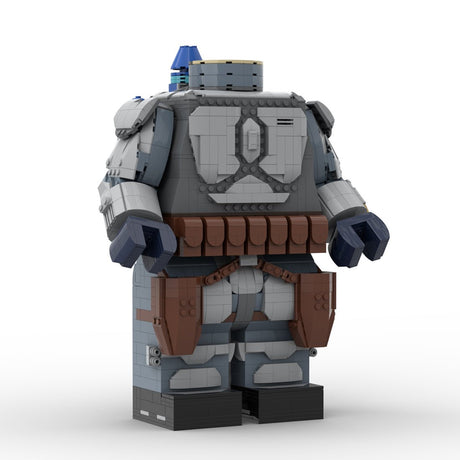 MOC - 107552 Jango Fett Megafigure Klemmbausteine - LesDiy - Klemmbausteine