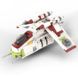 MOC - 107732 1Midi Republic Gunship Klemmbausteine - LesDiyproduct_type##