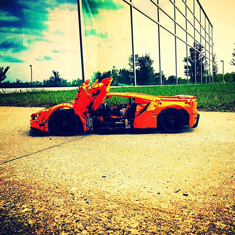 MOC - 10792 FORD GT Klemmbausteine - LesDiy - Klemmbausteine