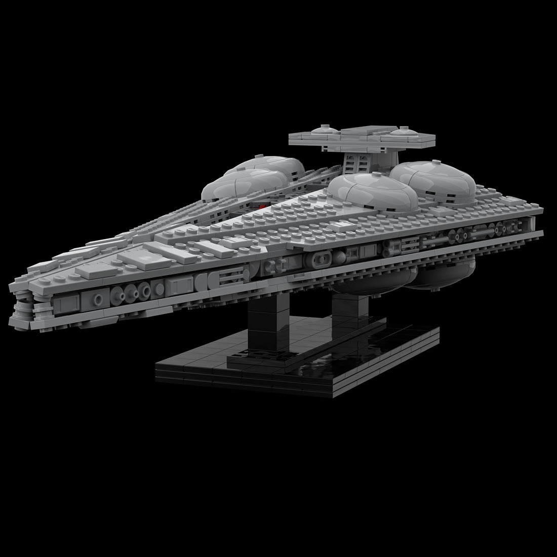 MOC - 108178 Interdictor - class StarDestroyer Klemmbausteine - LesDiy - Klemmbausteine