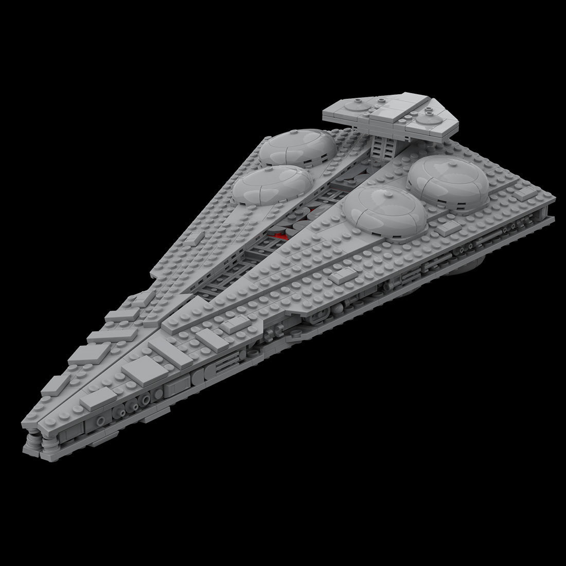 MOC - 108178 Interdictor - class StarDestroyer Klemmbausteine - LesDiy - Klemmbausteine