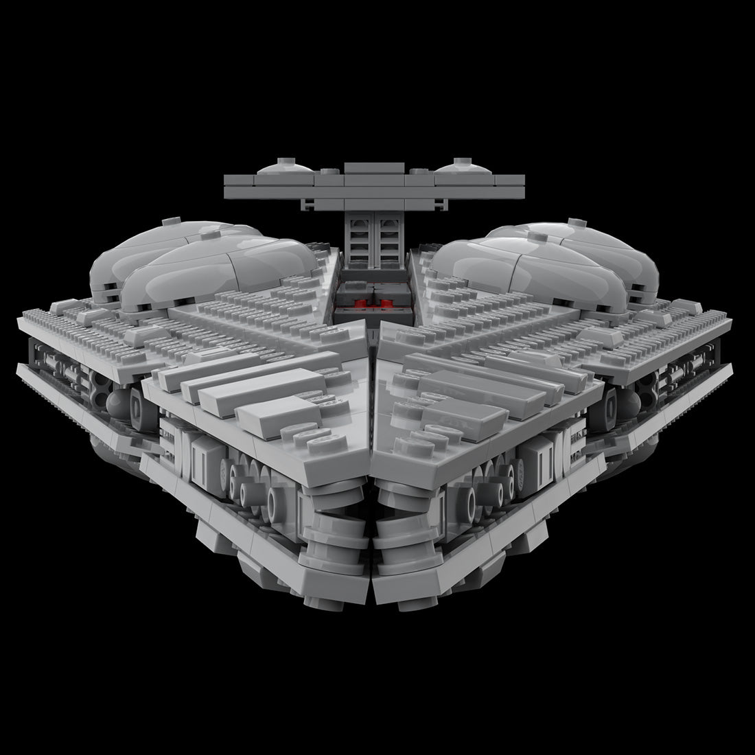 MOC - 108178 Interdictor - class StarDestroyer Klemmbausteine - LesDiy - Klemmbausteine