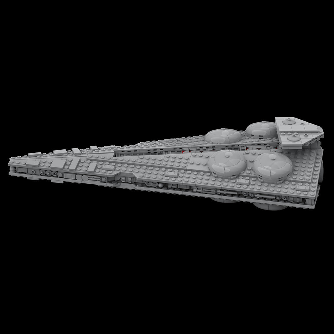MOC - 108178 Interdictor - class StarDestroyer Klemmbausteine - LesDiy - Klemmbausteine