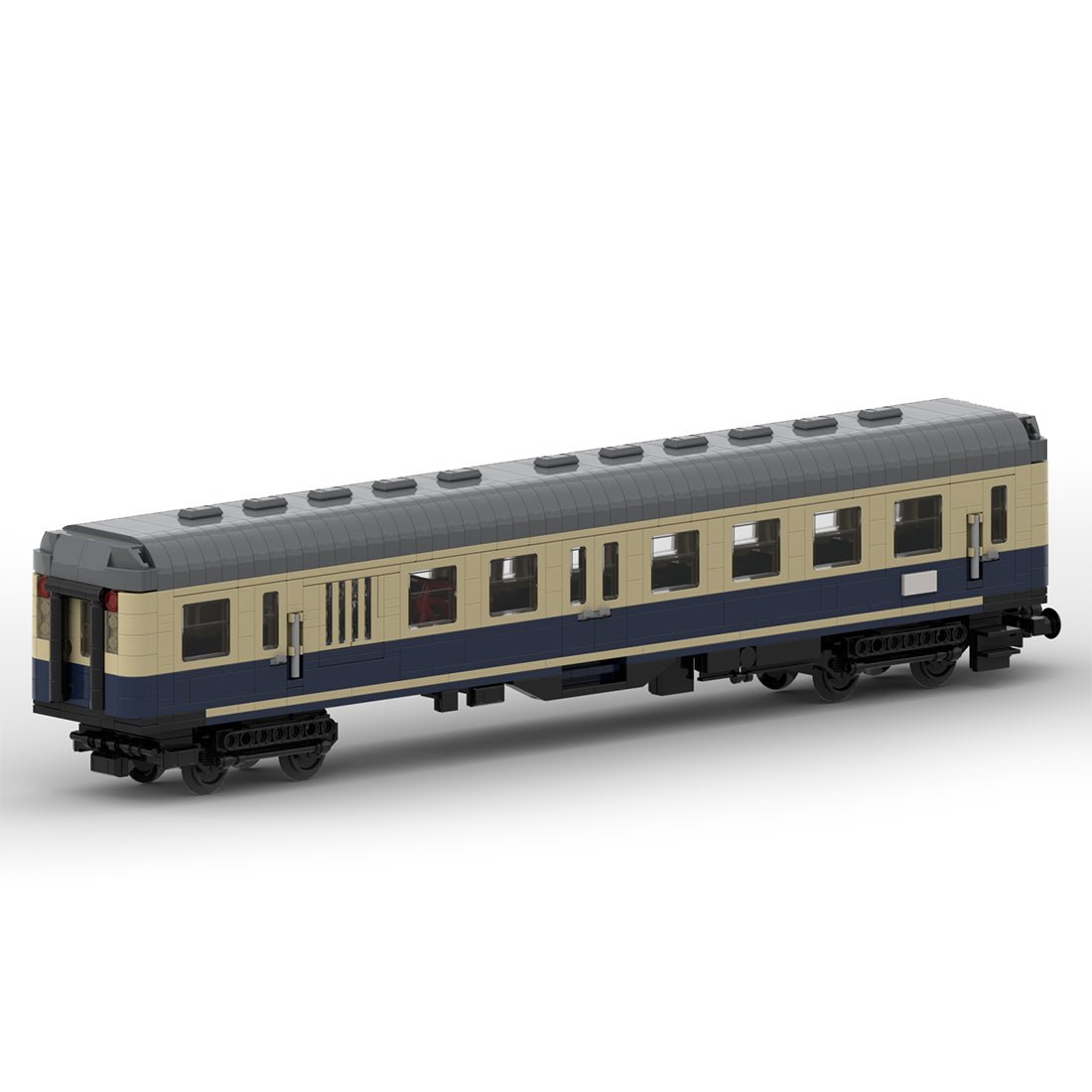 MOC - 108365 V100 Regional Train Klemmbausteine - LesDiy - Klemmbausteine