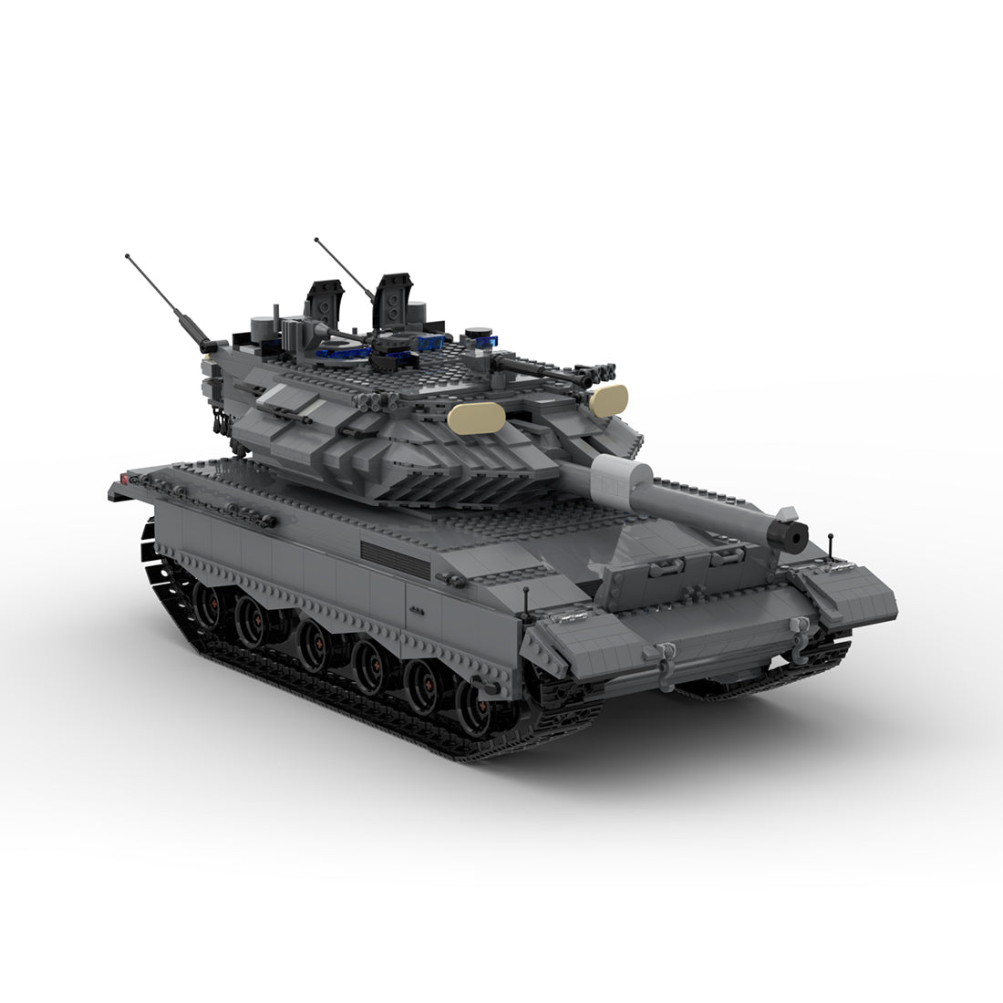 MOC - 108688 Merkava Mk4 Tank Klemmbausteine - LesDiy - Klemmbausteine