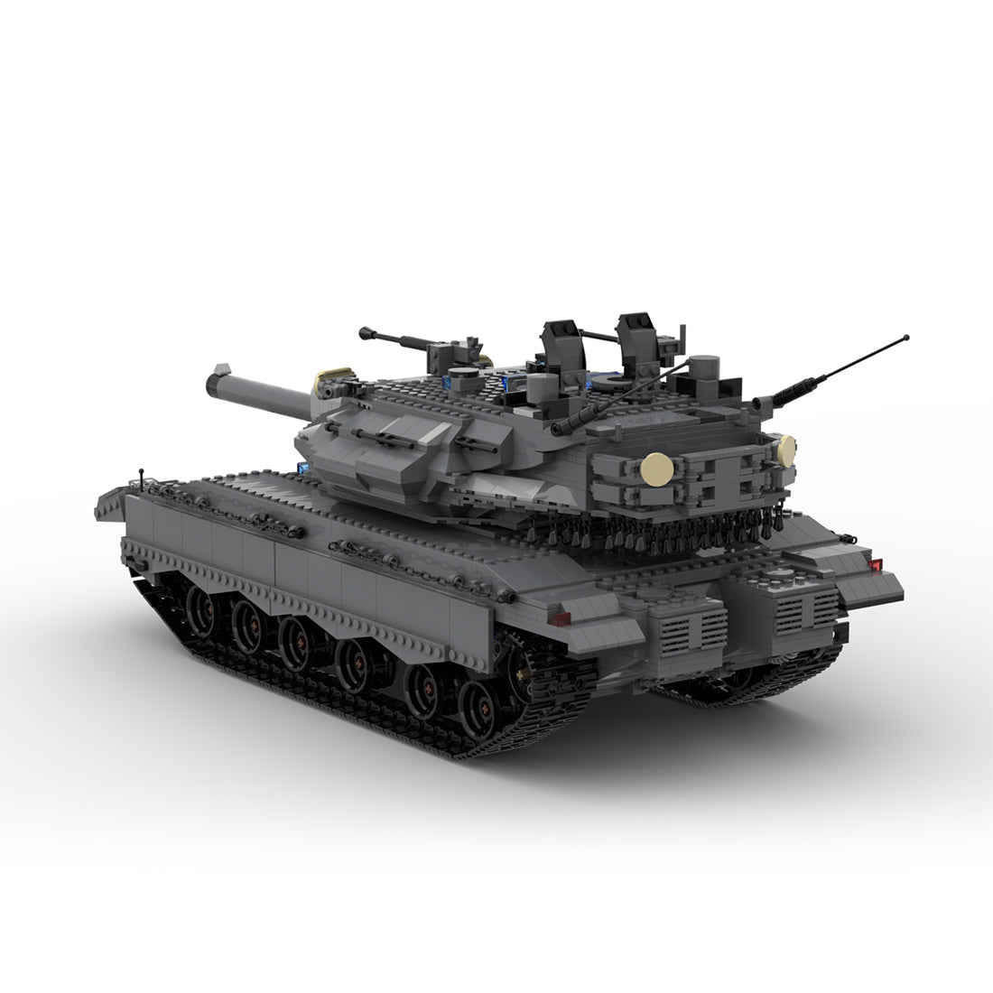 MOC - 108688 Merkava Mk4 Tank Klemmbausteine - LesDiy - Klemmbausteine