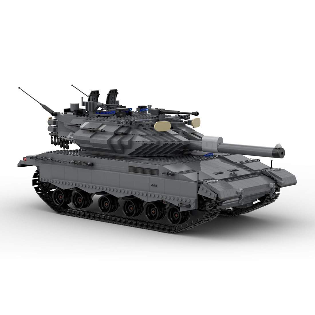 MOC - 108688 Merkava Mk4 Tank Klemmbausteine - LesDiy - Klemmbausteine