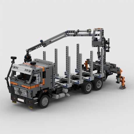 MOC - 108760 LKW NG - 1632 Forstwagen Klemmbausteine - LesDiy - Klemmbausteine