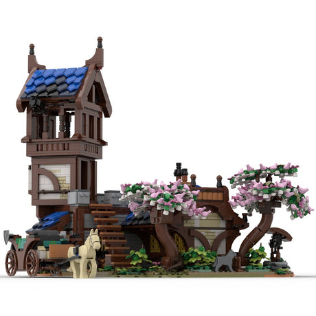 MOC - 108800 Mittelalterlicher Wachposten Klemmbausteine - LesDiy - Klemmbausteine