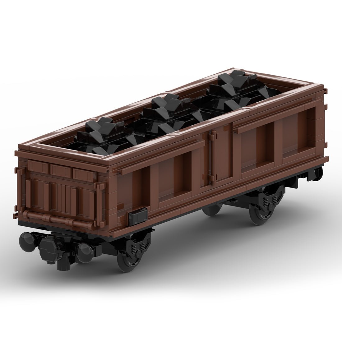 MOC - 108963 BR150 Coal Wagon (Moc - Pack) (8w) Klemmbuateine - LesDiy - Klemmbausteine