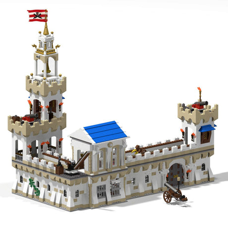 MOC - 109026 English Fort Klemmbausteine - LesDiy - Klemmbausteine