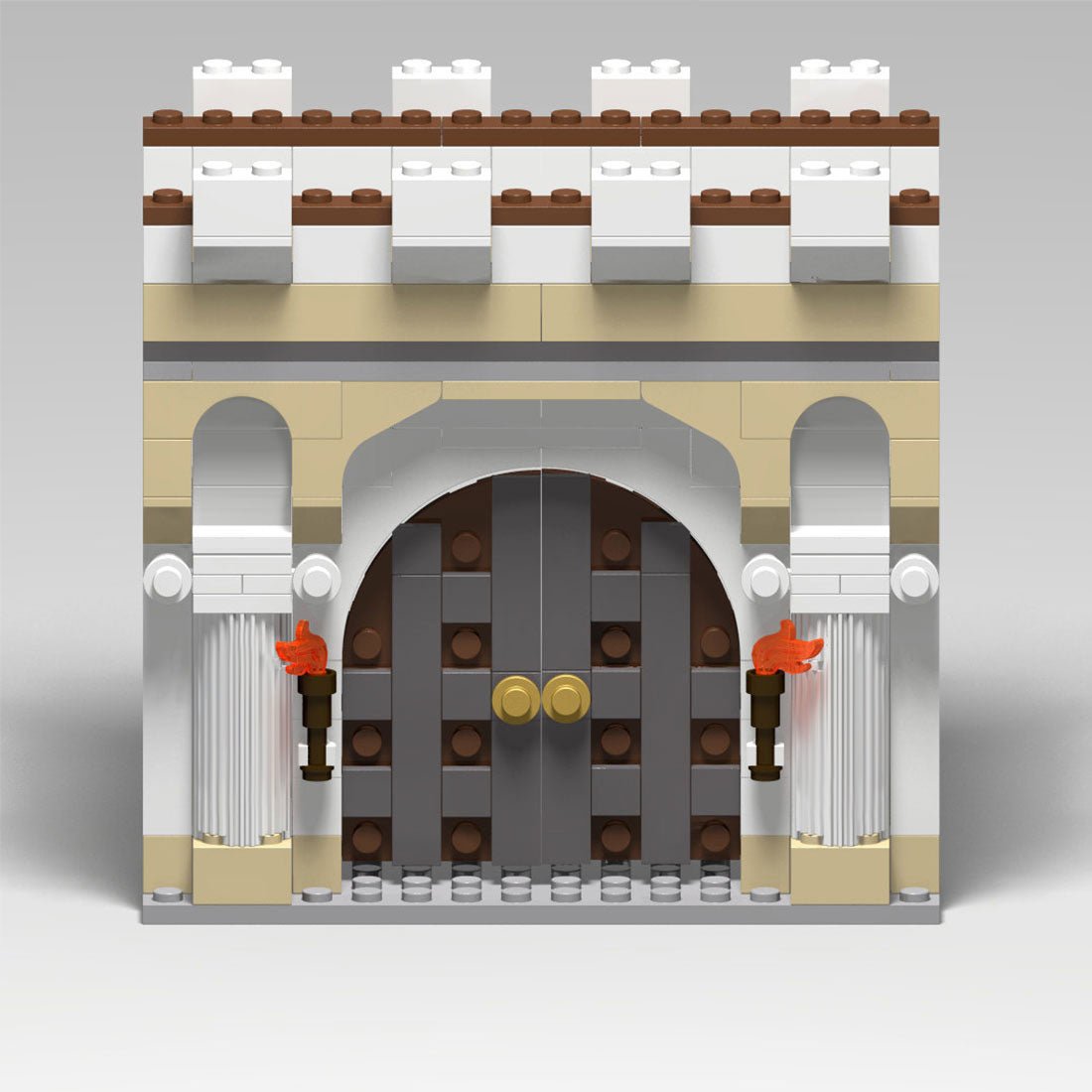 MOC - 109026 English Fort Klemmbausteine - LesDiy - Klemmbausteine