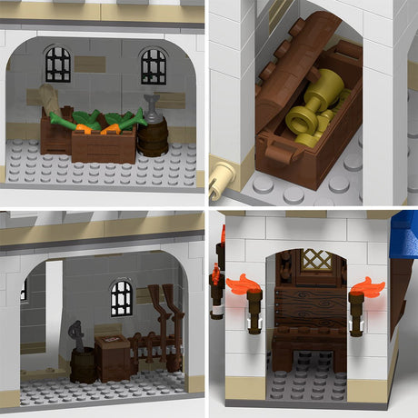 MOC - 109026 English Fort Klemmbausteine - LesDiy - Klemmbausteine