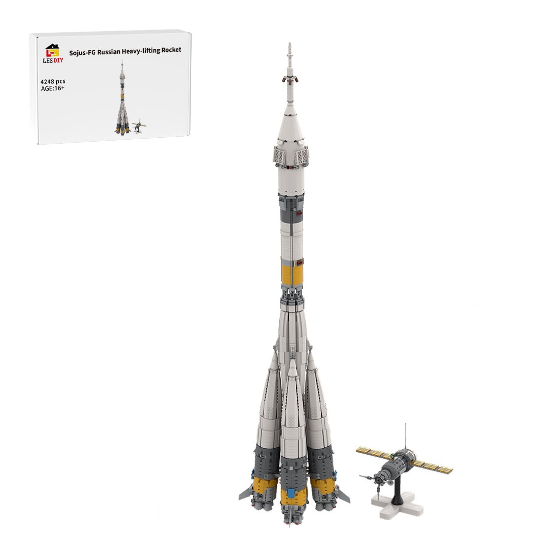 MOC - 109502 Sojus - FG Klemmbausteine - LesDiy - Klemmbausteine