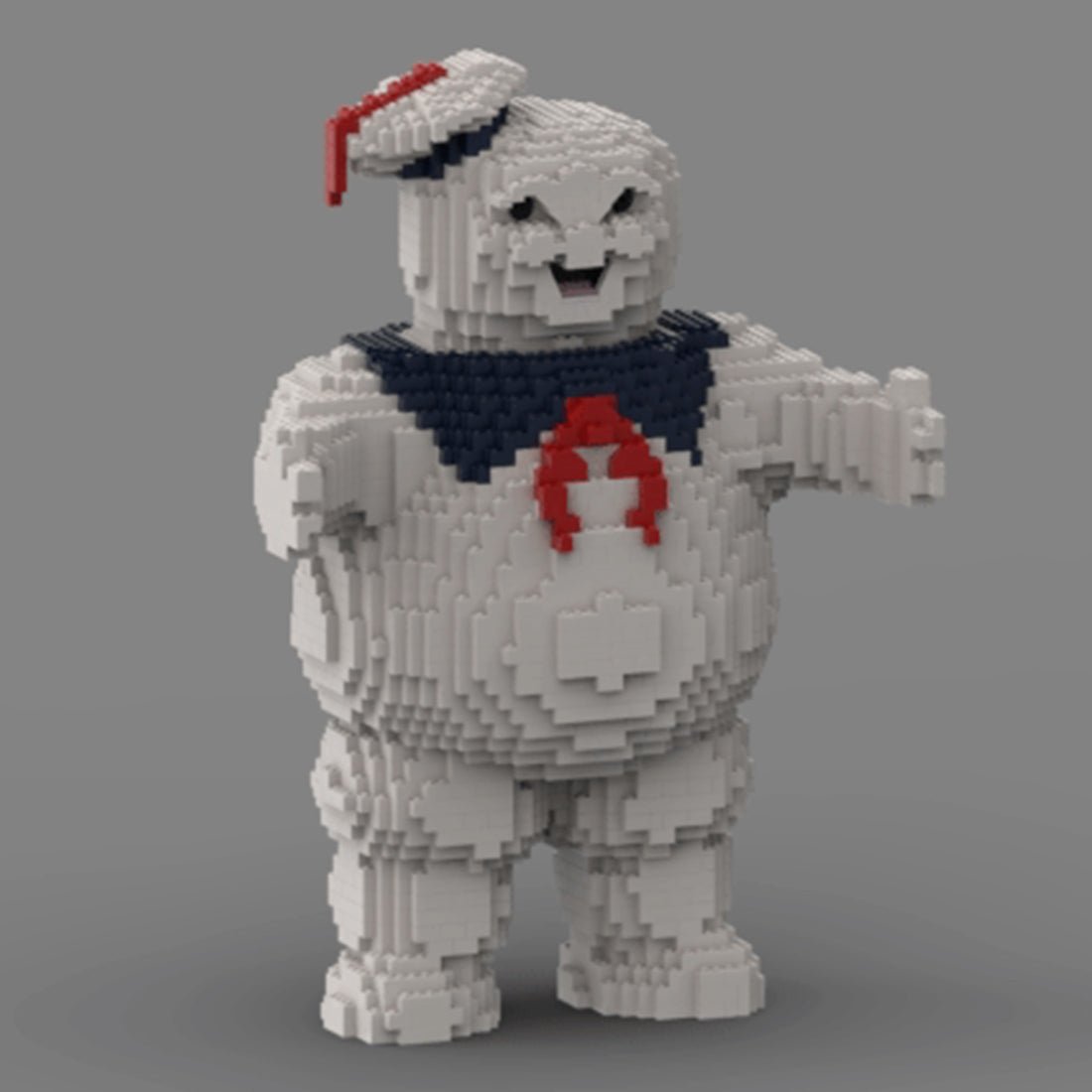MOC - 110054 Mr. Stay Puft von Ghostbusters Klemmbausteine - LesDiy - Klemmbausteine