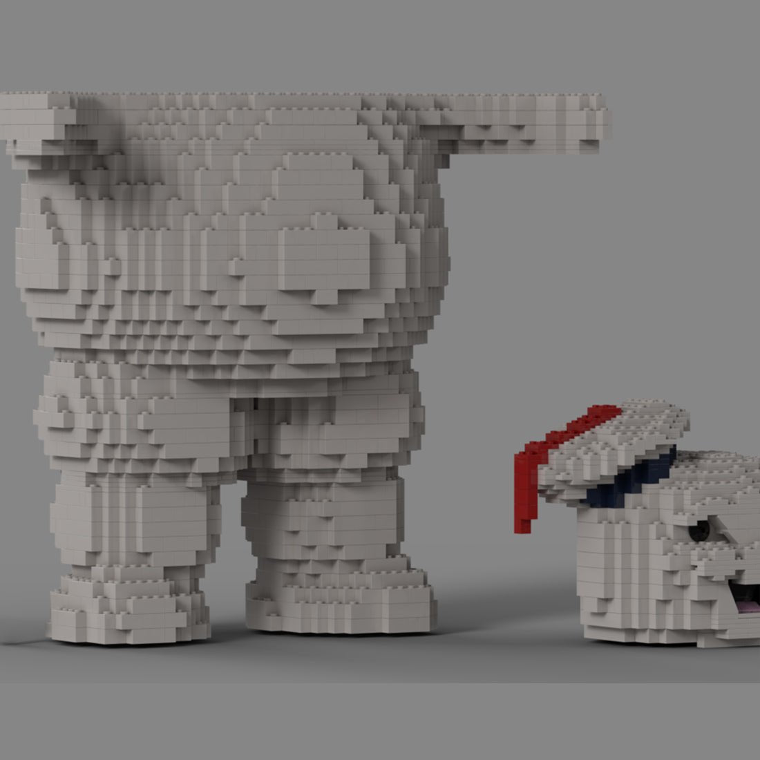 MOC - 110054 Mr. Stay Puft von Ghostbusters Klemmbausteine - LesDiy - Klemmbausteine