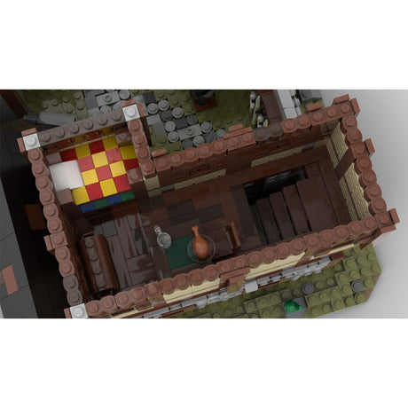 MOC - 110112 Medieval Infantry Barracks Klemmbausteine - LesDiy - Klemmbausteine