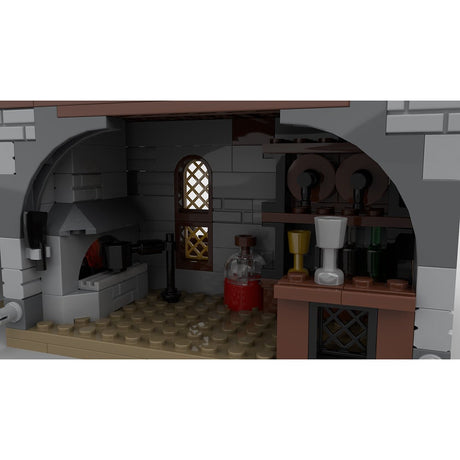 MOC - 110682 Medieval Alley's Inn - LesDiy - Klemmbausteine