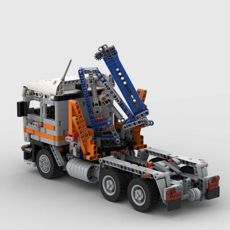 MOC - 111919 F2800 Traktor Kranwagen Klemmbausteine - LesDiy - Klemmbausteine