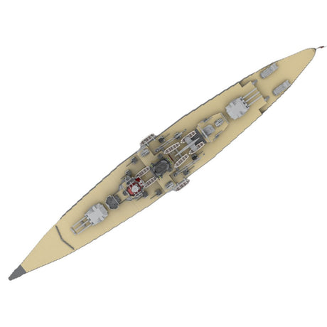 MOC - 112083 Admiral Graf Spee Klemmbausteine - LesDiy - Klemmbausteine