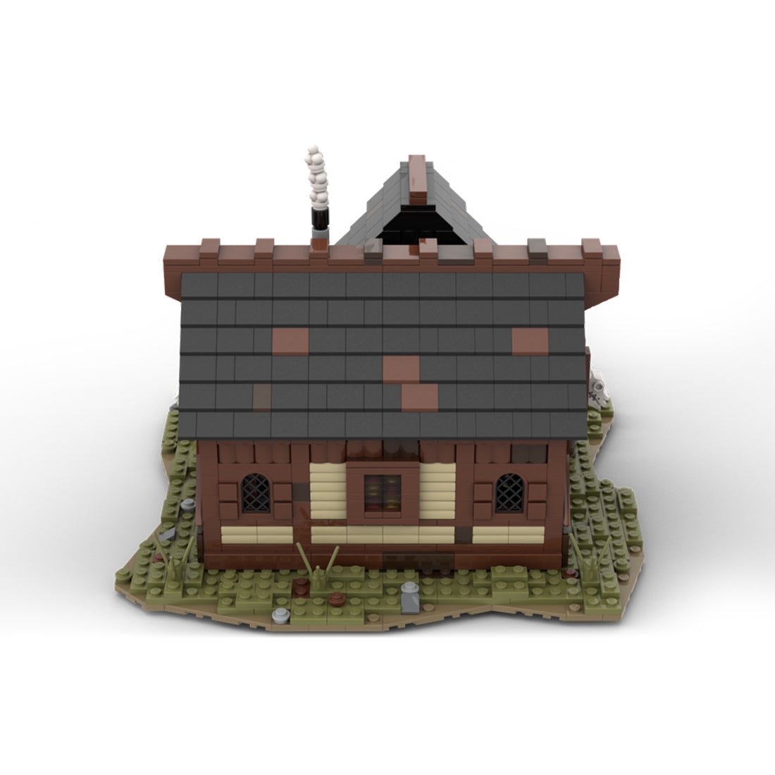 MOC - 112418 Medieval Hunter`s Burrow Klemmbausteine - LesDiy - Klemmbausteine