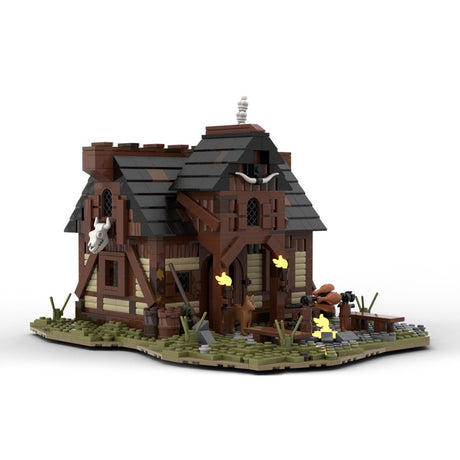 MOC - 112418 Medieval Hunter`s Burrow Klemmbausteine - LesDiy - Klemmbausteine