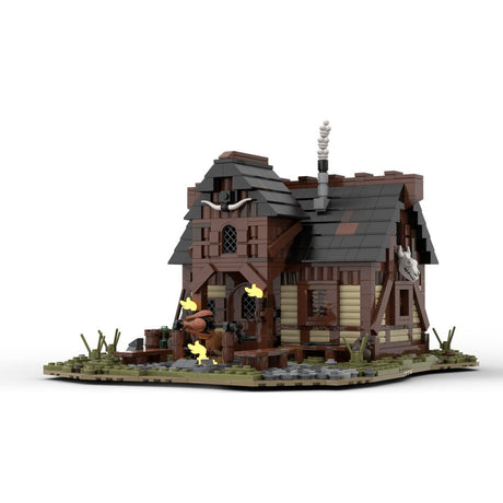 MOC - 112418 Medieval Hunter`s Burrow Klemmbausteine - LesDiy - Klemmbausteine