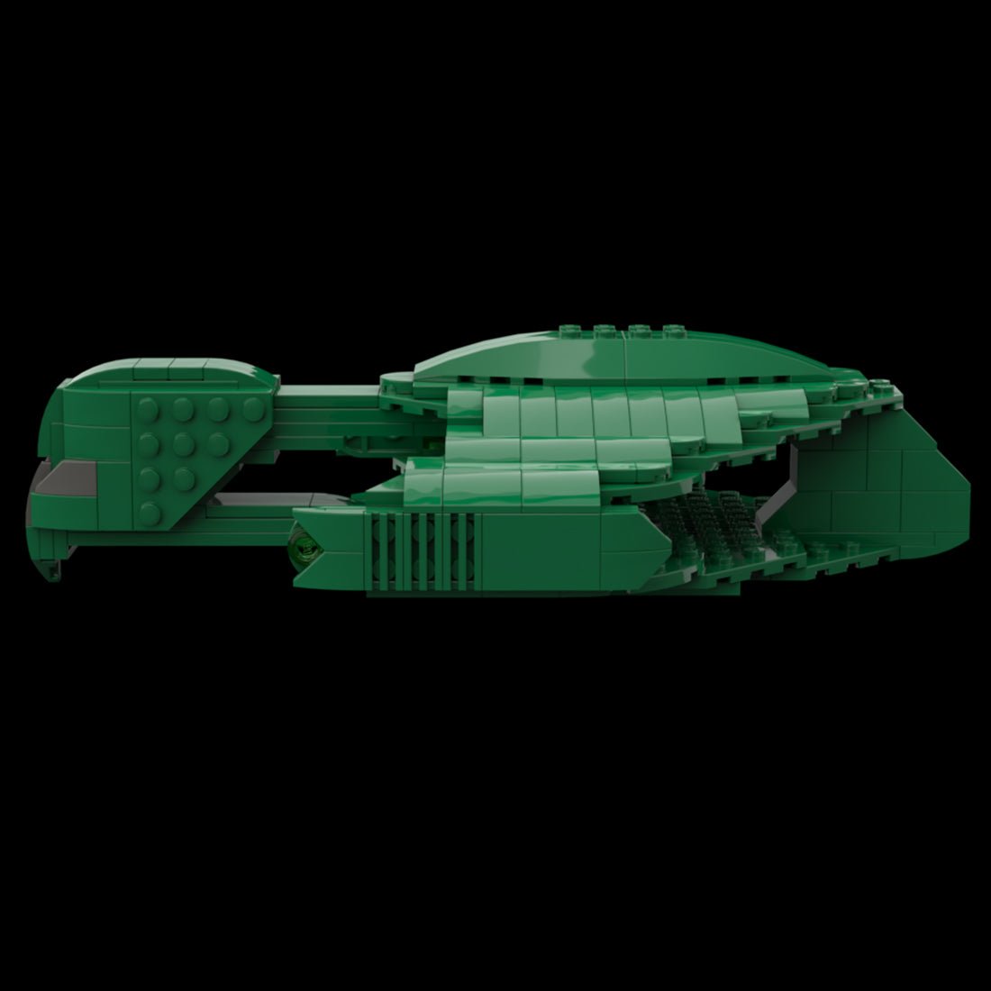 MOC - 112626 Sci - Fi Romulan Warbird (midi) Klemmbausteine - LesDiy - Klemmbausteine