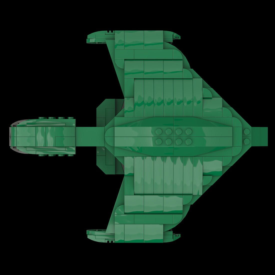 MOC - 112626 Sci - Fi Romulan Warbird (midi) Klemmbausteine - LesDiy - Klemmbausteine